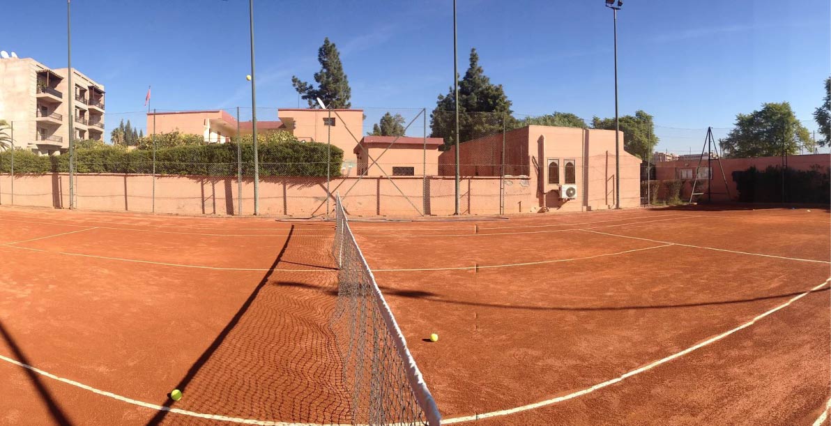 COURS ET ENTRAÎNEMENTS DE TENNIS-LOCATION TENNIS ACADEMY MARRAKECH